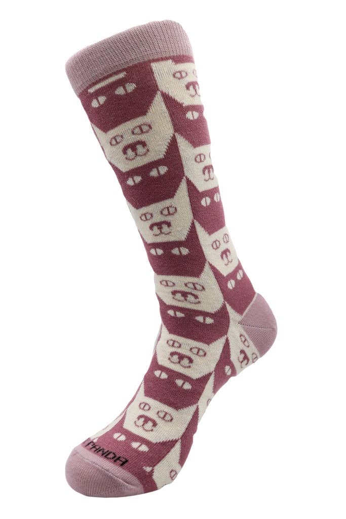 Sock Panda - Wholesale Socks - Women's - Kitty Cat Pattern Socks from the Sock Panda3