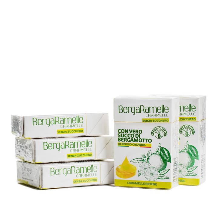 La Cascina 1899 - Wholesale Hard Candy - BergaraMelle - Candy with real bergamot juice