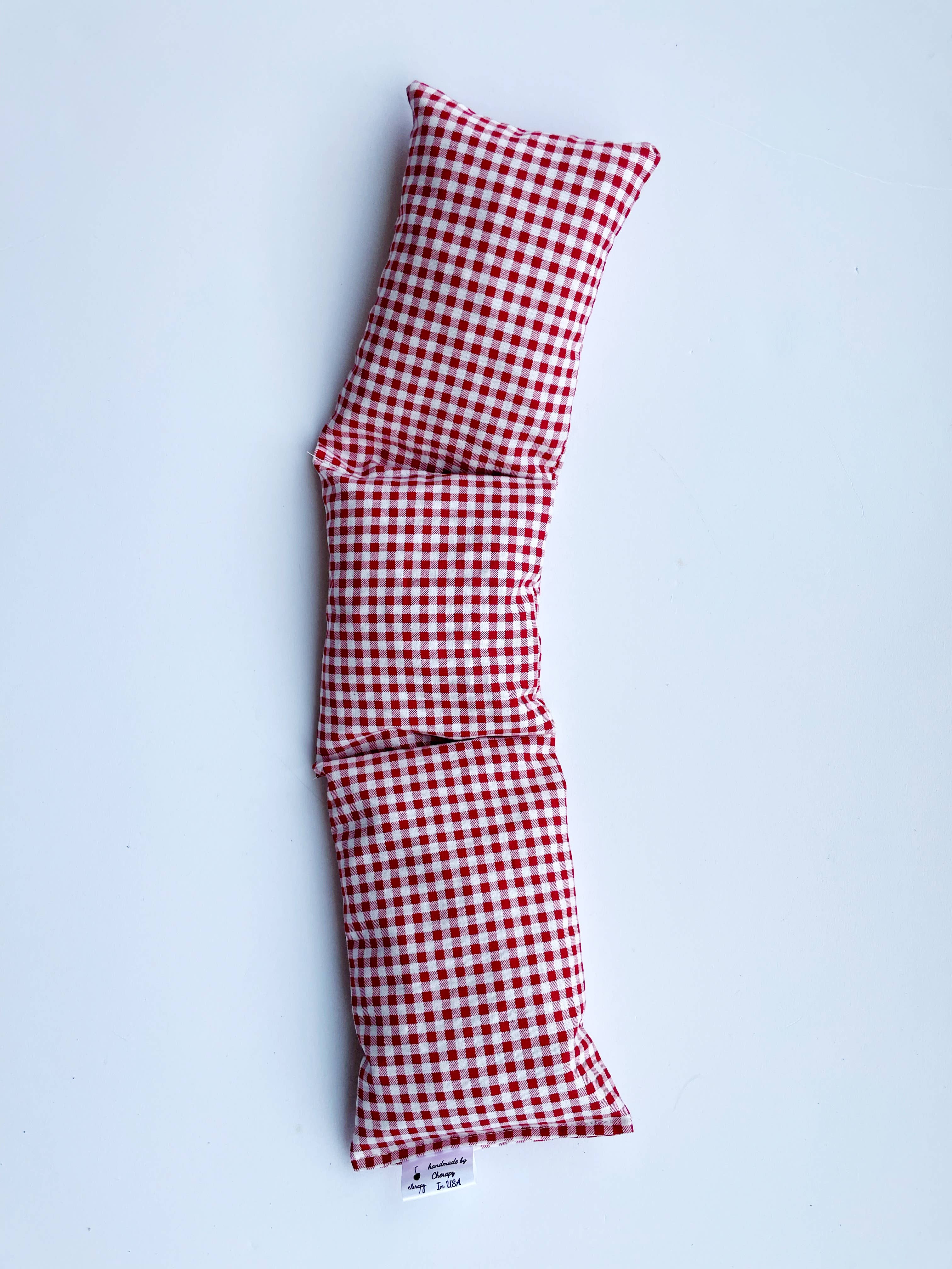 Cherapy - Wholesale Hot/Cold Compress - Therapeutic Heat Wrap - Red Gingham1