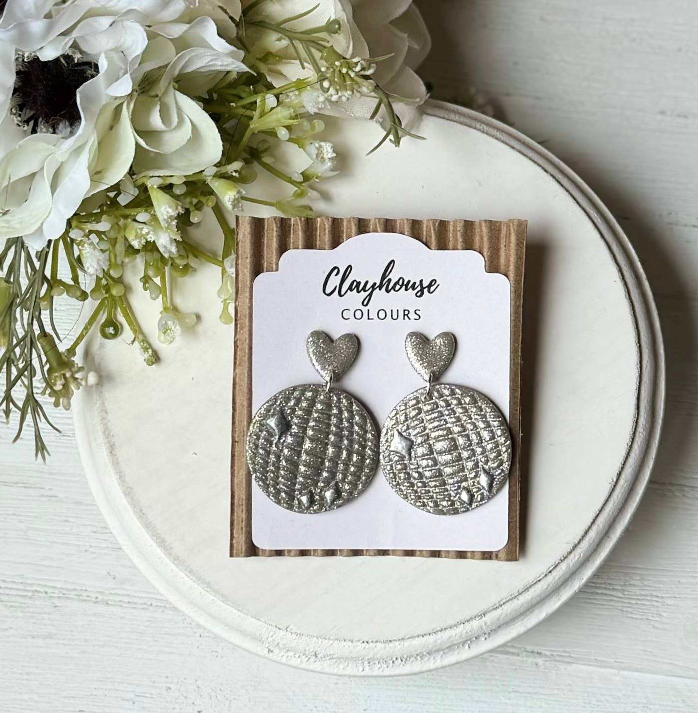 Clayhouse Colours - Wholesale Hangende/ronde oorbellen - Op Taylor Swift geïnspireerde oorbellen | Swiftie-oorbellen4