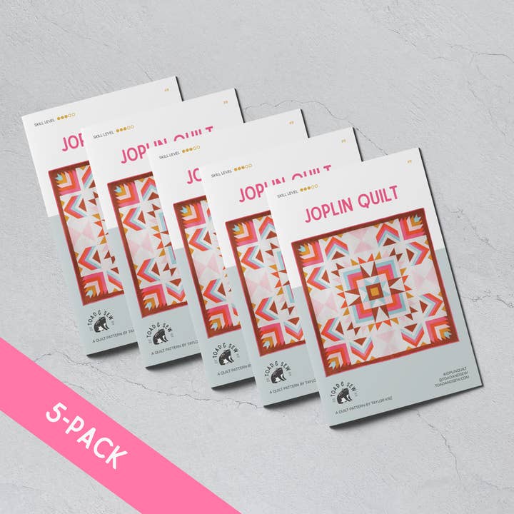 Joplin - Paper Pattern for wholesale by Toad & Sew