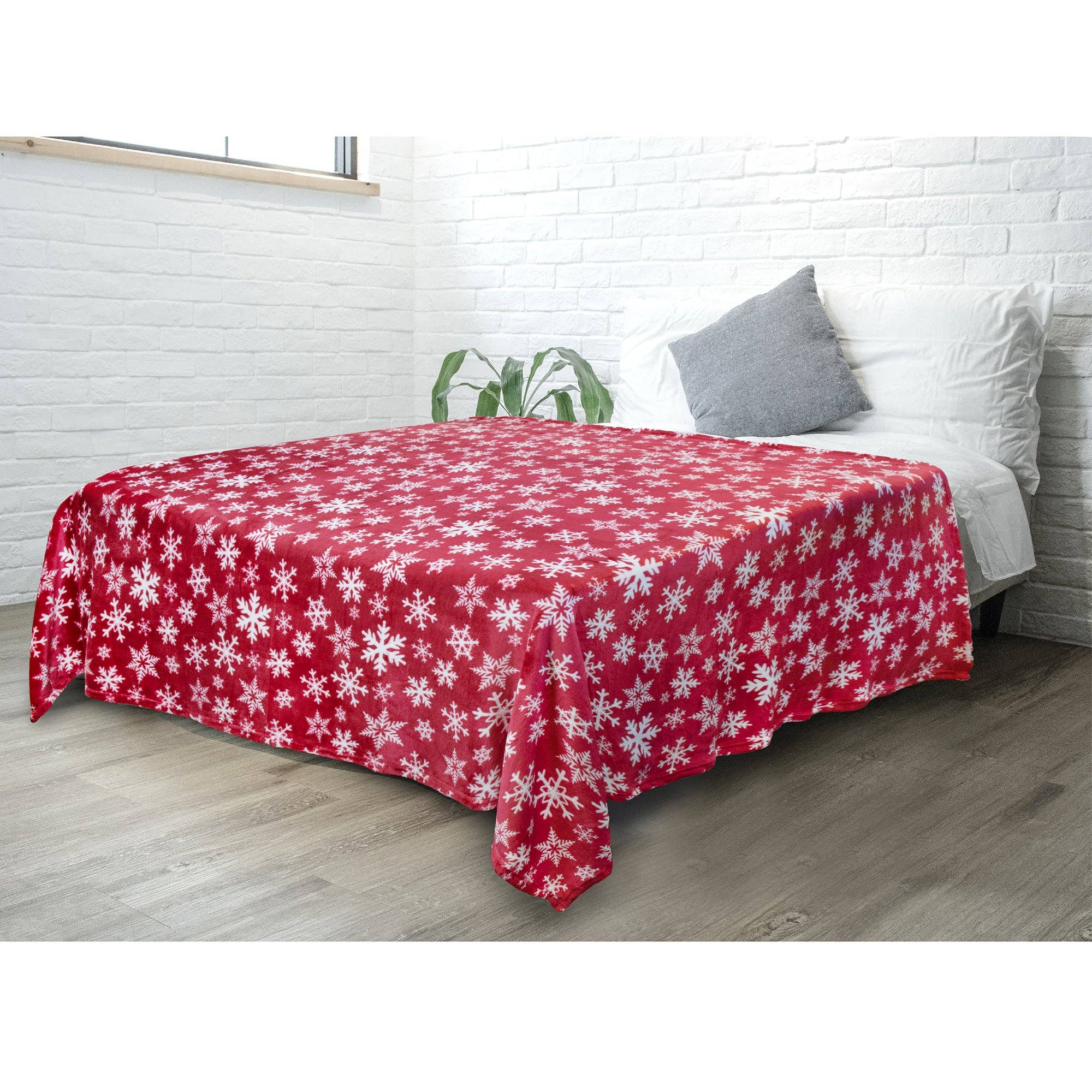 Pavilia – wholesale Prydnadsfilt – Pavilia julfleecefilt med säsongsmotiv4