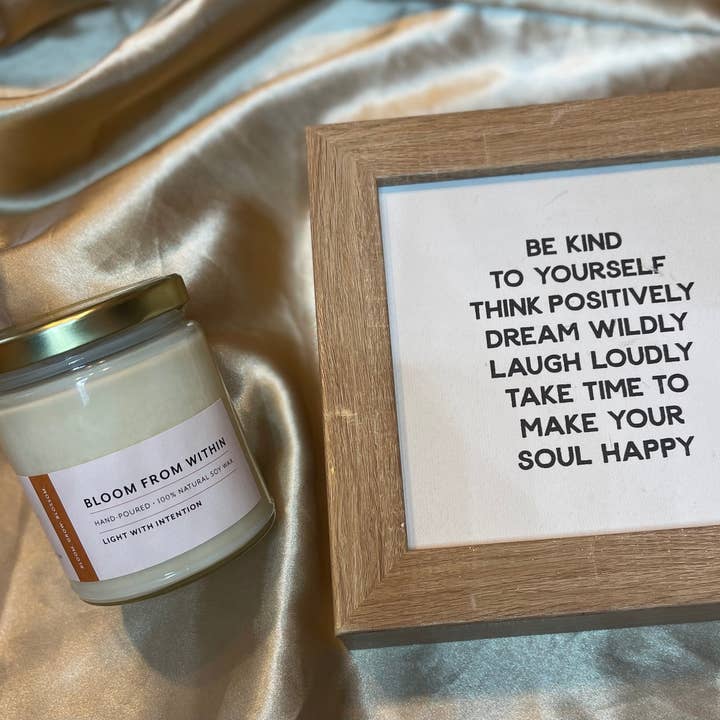 Bloom from Within for wholesale by Blossom Candle