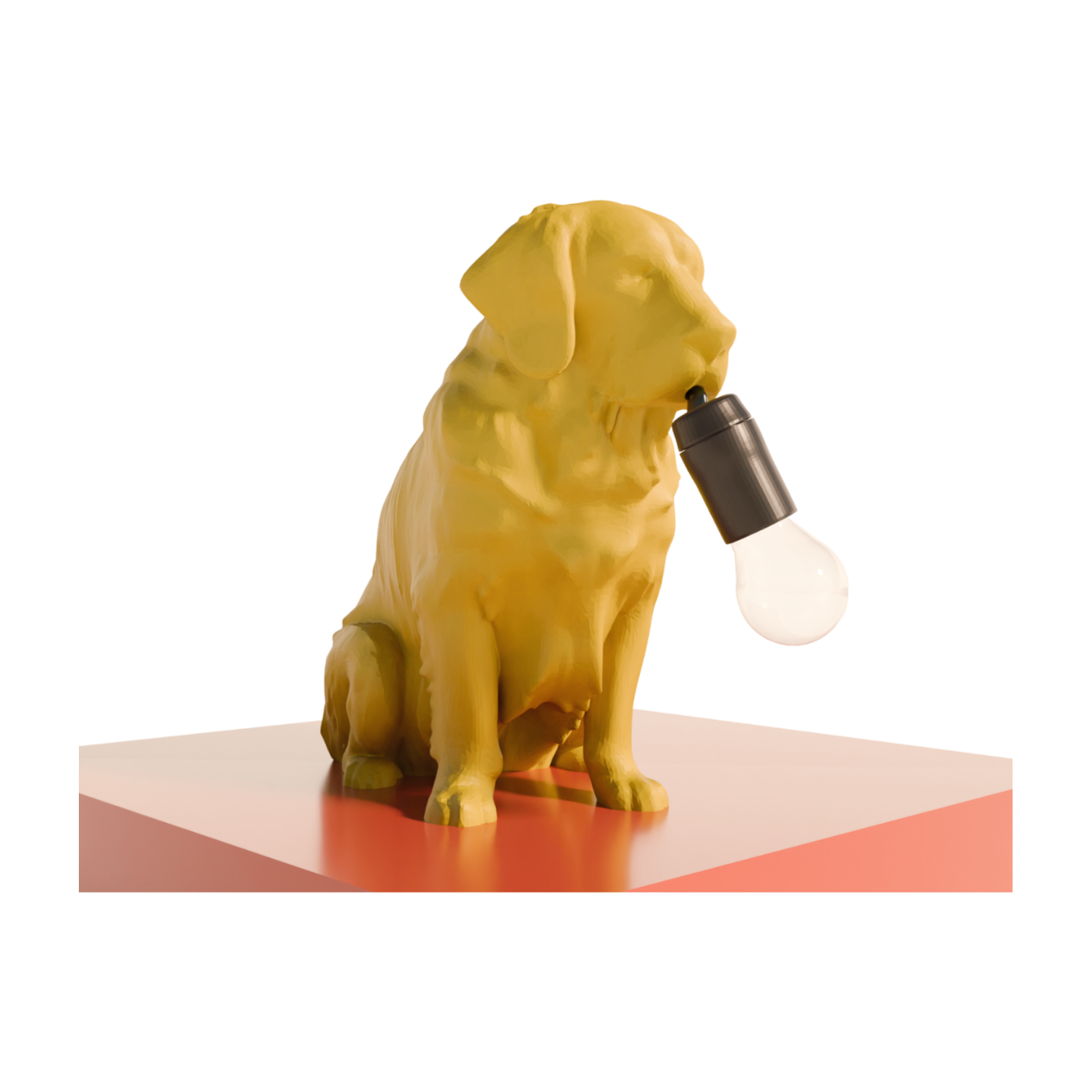 Fiastra Design - Wholesale Accent/Desk Lamp - Golden Retriever table lamp2