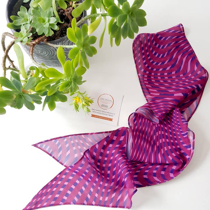 Ilke Usluca Design - Wholesale Scarf - Women's - Maze Scarf2