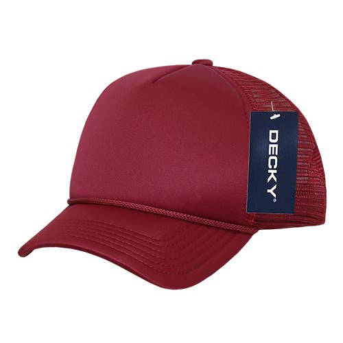 The Park Wholesale - Wholesale Baseball Cap - Kids - Decky 7010 - Kids, Youth Trucker Foam Hats, Mesh Back - 7010