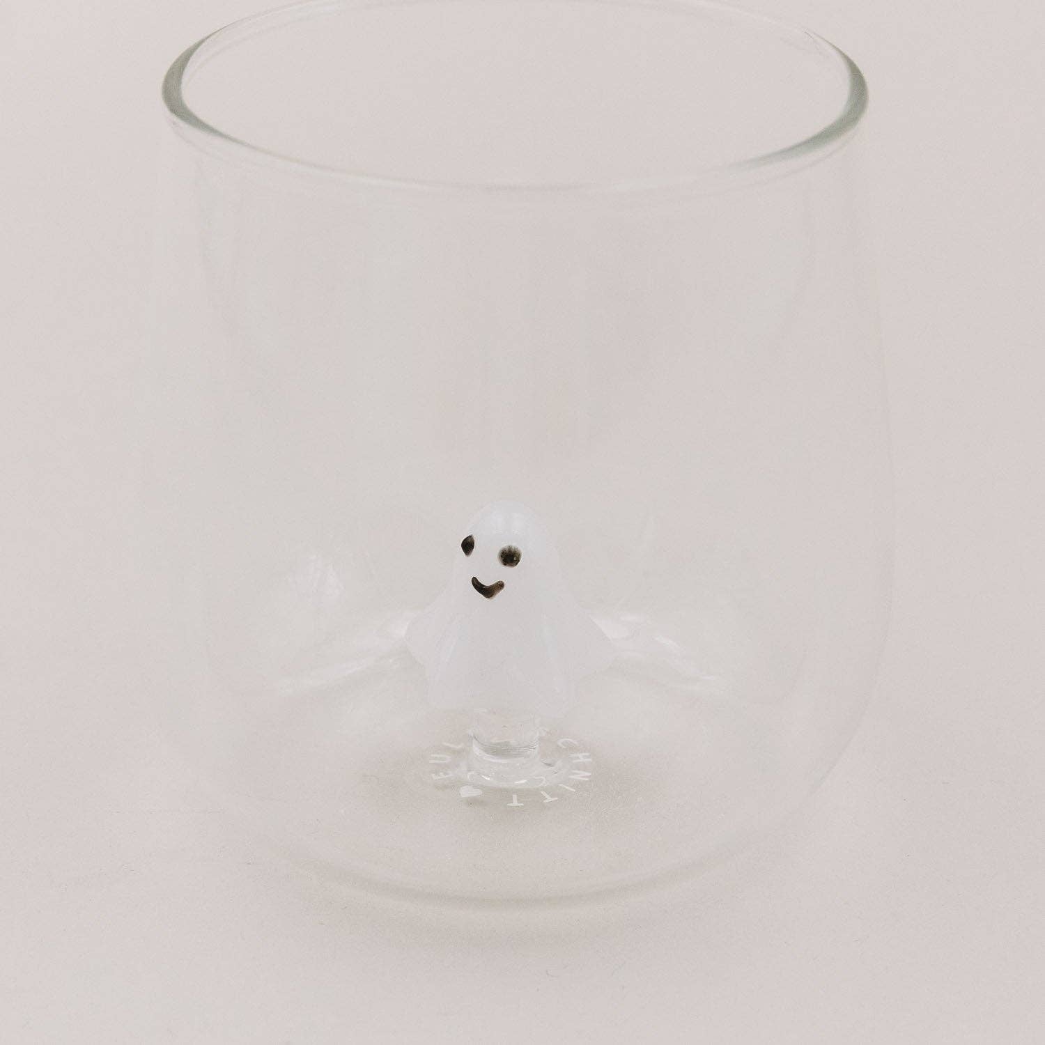 Eulenschnitt - Wholesale Drinking Glass/Cup - Drinking Glass Ghost Figure (PU = 6 pcs)5