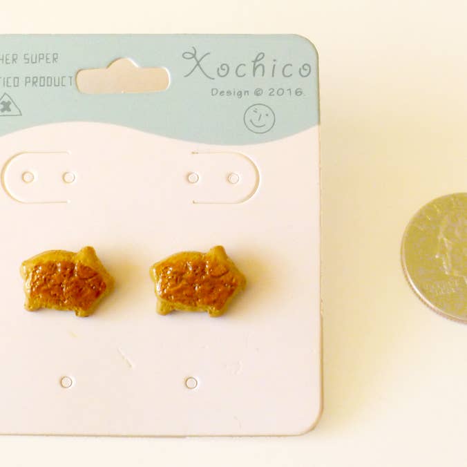 Xochico - Wholesale Stud/Post Earrings - Pan Dulce Stud Earrings0
