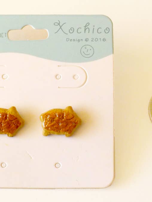 Puces d'oreilles Pan Dulce pour la vente par Xochico