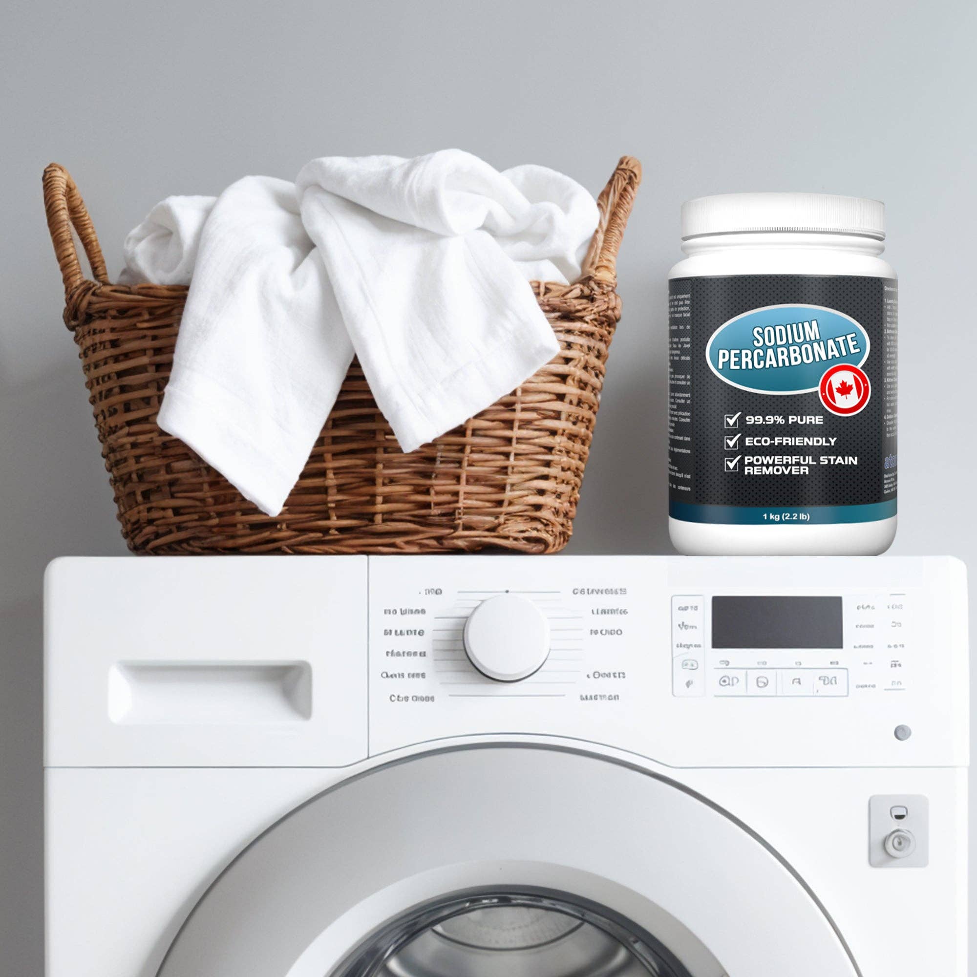 atomsbio - Vente Lessives en poudre/dosettes - Percarbonate de sodium | Couleur sûre | Qualité industrielle 99,9 % | Eau de Javel à l'oxygène | Détachant pour le linge | Désodorisant pour le linge | 1 kg2