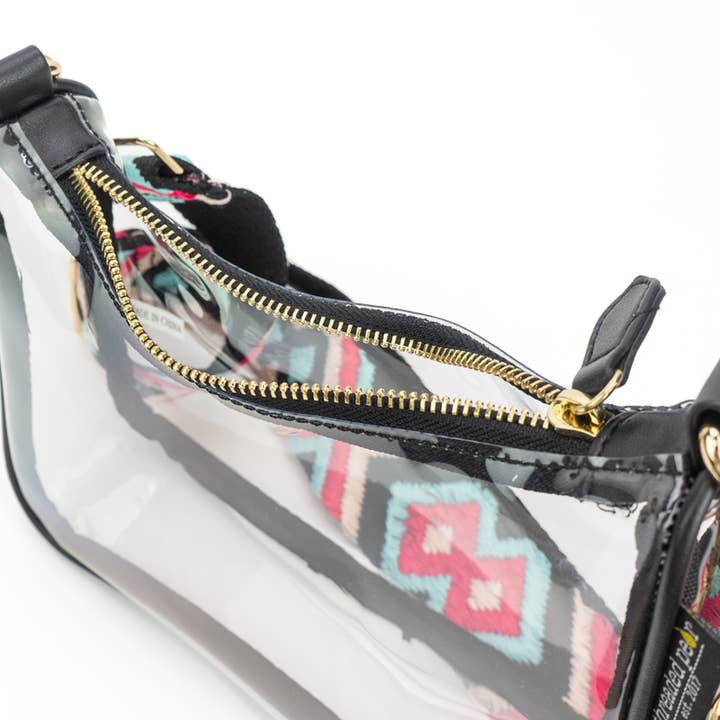 Threaded Pear - Wholesale Crossbody Bag - Women's - Clear Lucy | Choose Your Strap3