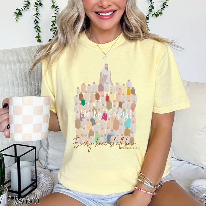 Neutral Every Knee Shall Bow #BS7844 for wholesale by Bama Screens