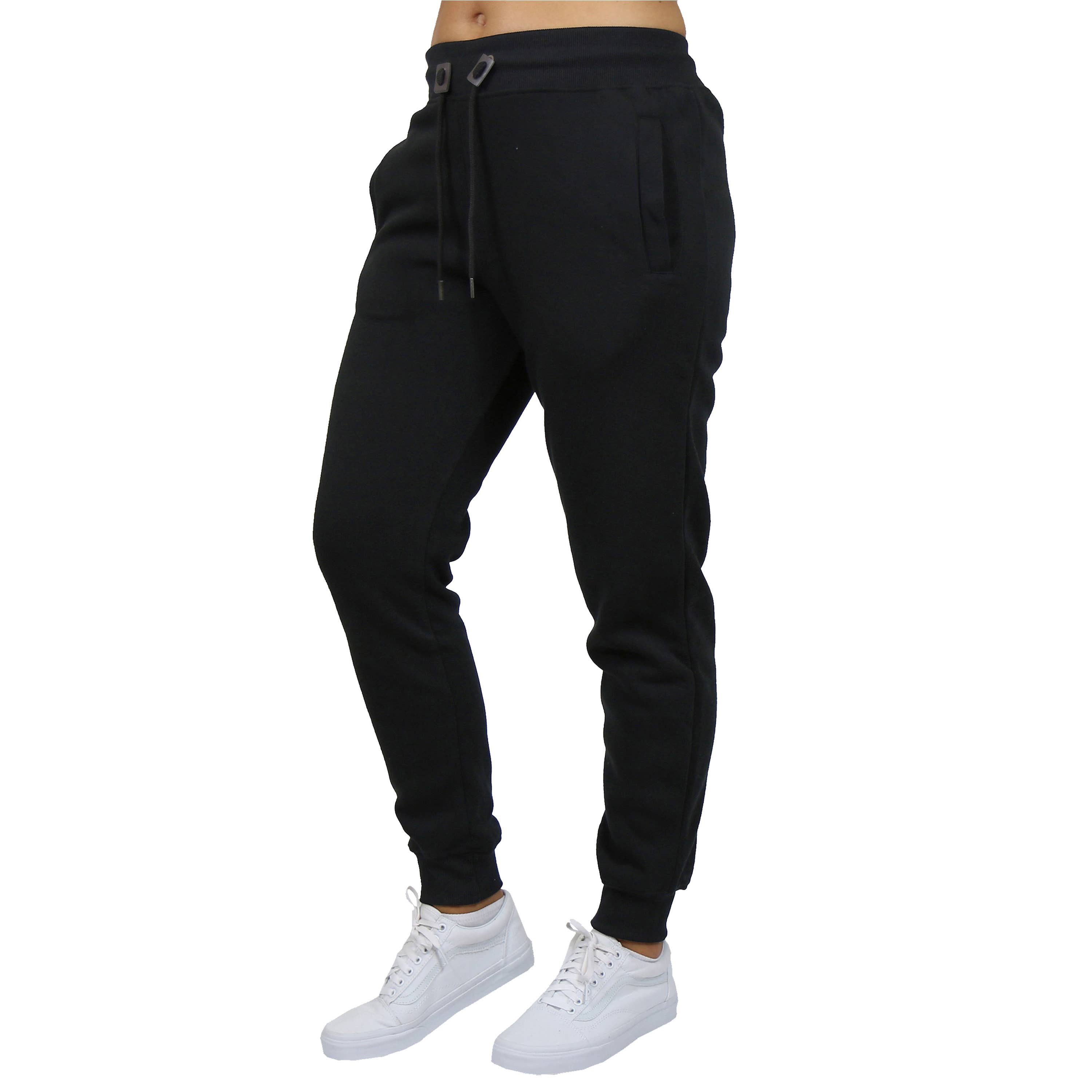 Galaxy By Harvic - Vente Pantalon de survêtement/de jogging – femme - Pantalon de jogging en molleton à coupe ample pour femmes0