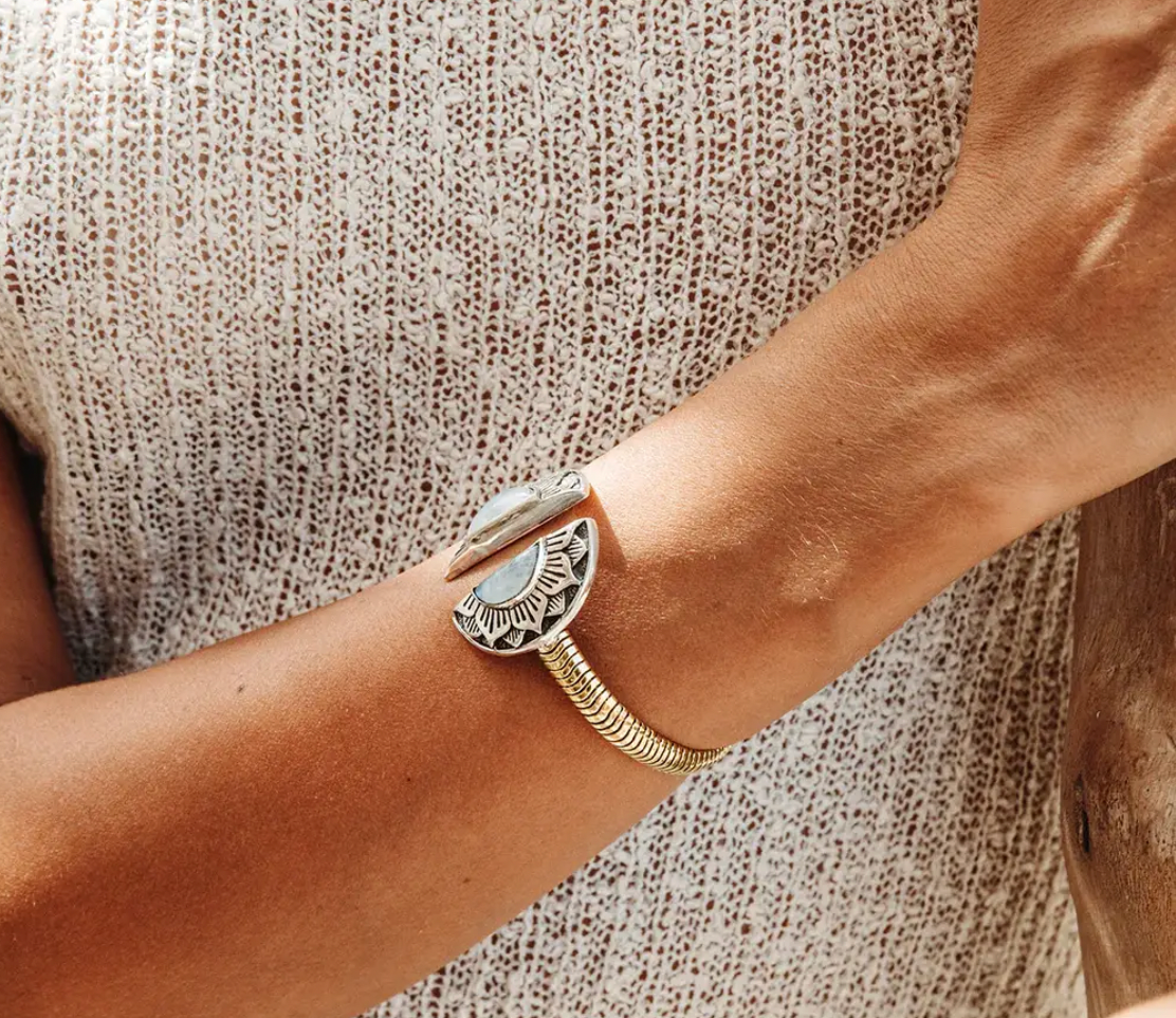 bahgsu jewels - Wholesale Cuff Bracelet - Natural Mystic Cuff15