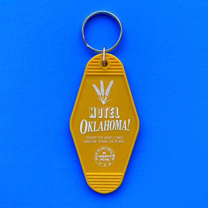 PLENTY - Wholesale Keychain - Unisex - Vintage Motel Key Tags | Oklahoma6