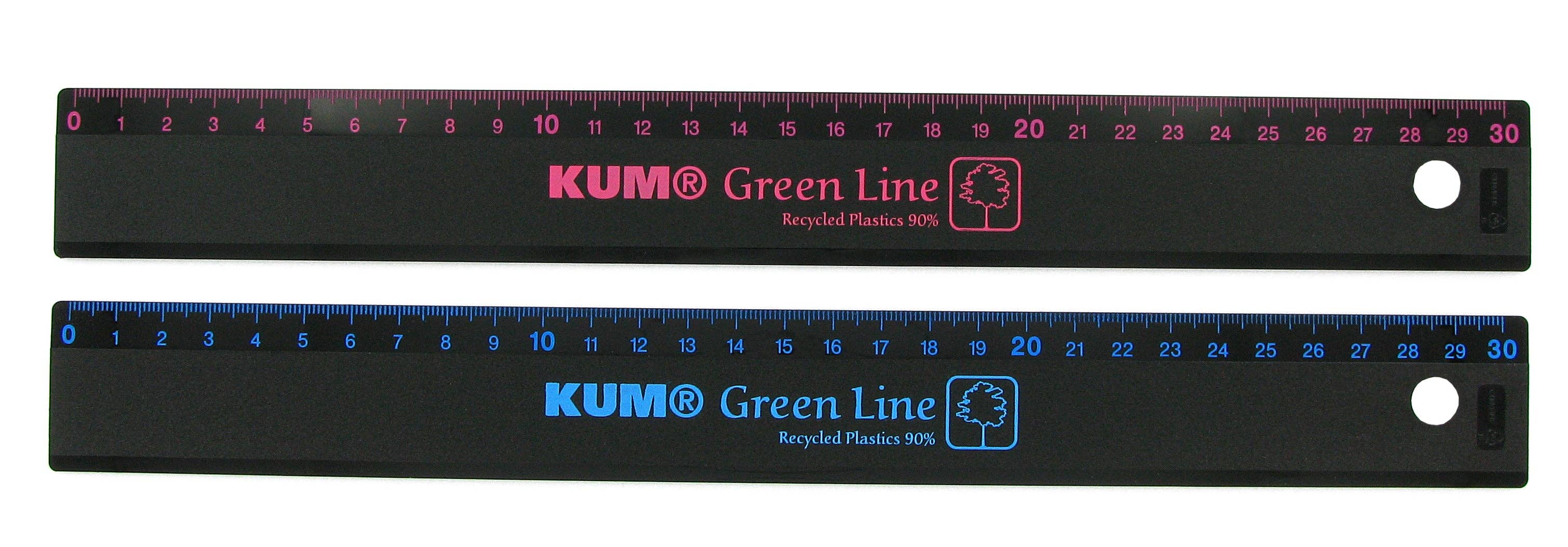 KUM USA – wholesale Ruler – L3 Green Line0