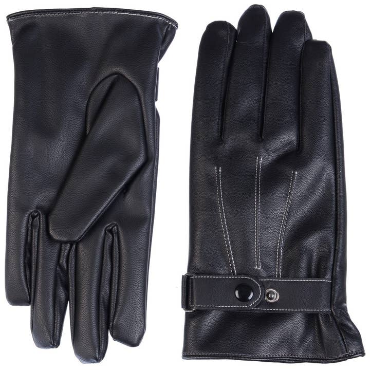 Jasper Trading LLC - Wholesale Gloves - Men's - HY5963 - Mens Leather Gloves (12 PC)2