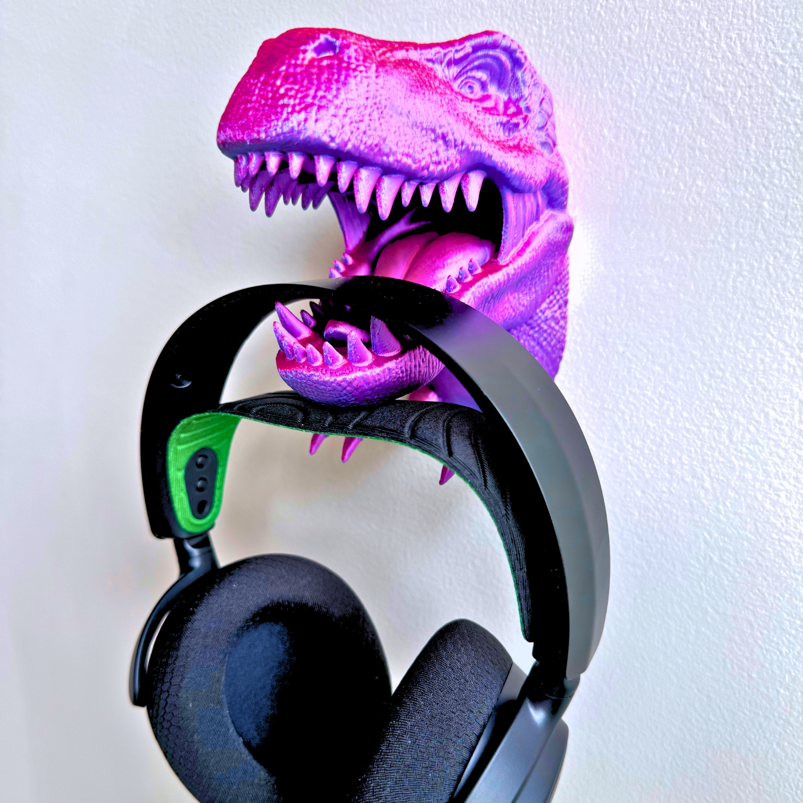Dragon Fidgets – Großhandel Wanddeko - Kind & Baby – T-Rex Zubehörhalter zur Wandmontage13
