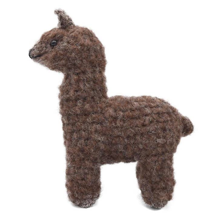 「FUNJI」In Japan - Wholesale Knitting/Crochet Supplies - Amigurumi Alpaca Crochet Kit with Alpaca Yarn DIY Craft Gift5