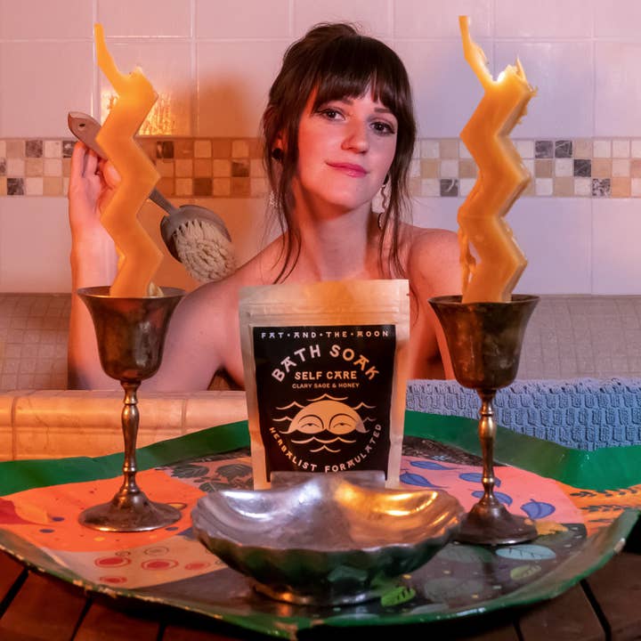 Fat and the Moon - Wholesale Bath Soak/Milk - Self Care Bath Soak1