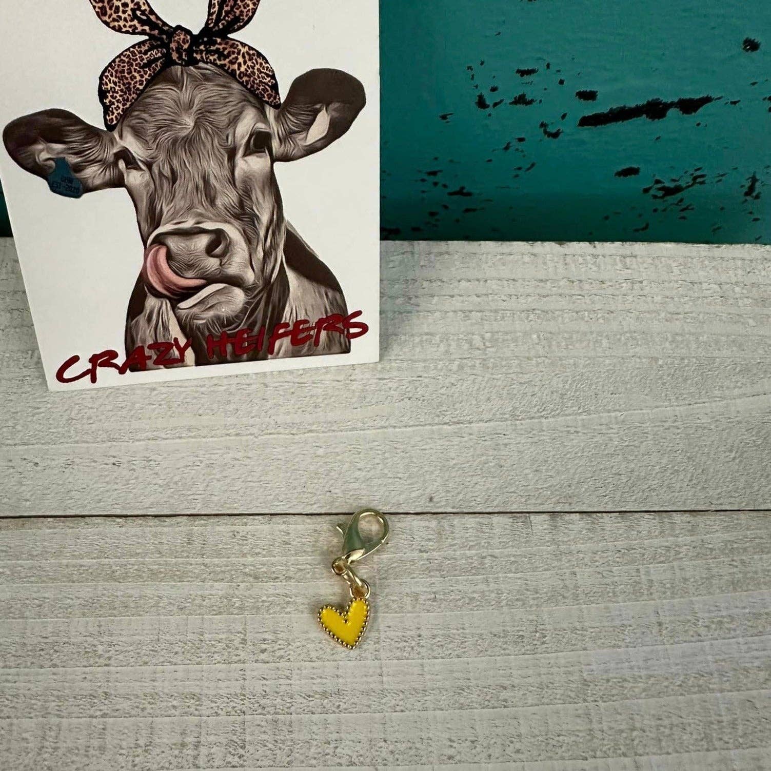 Crazy Heifers Wholesale - Wholesale Individual Charm/Pendant - Clip-on Charms Gold Tone V26