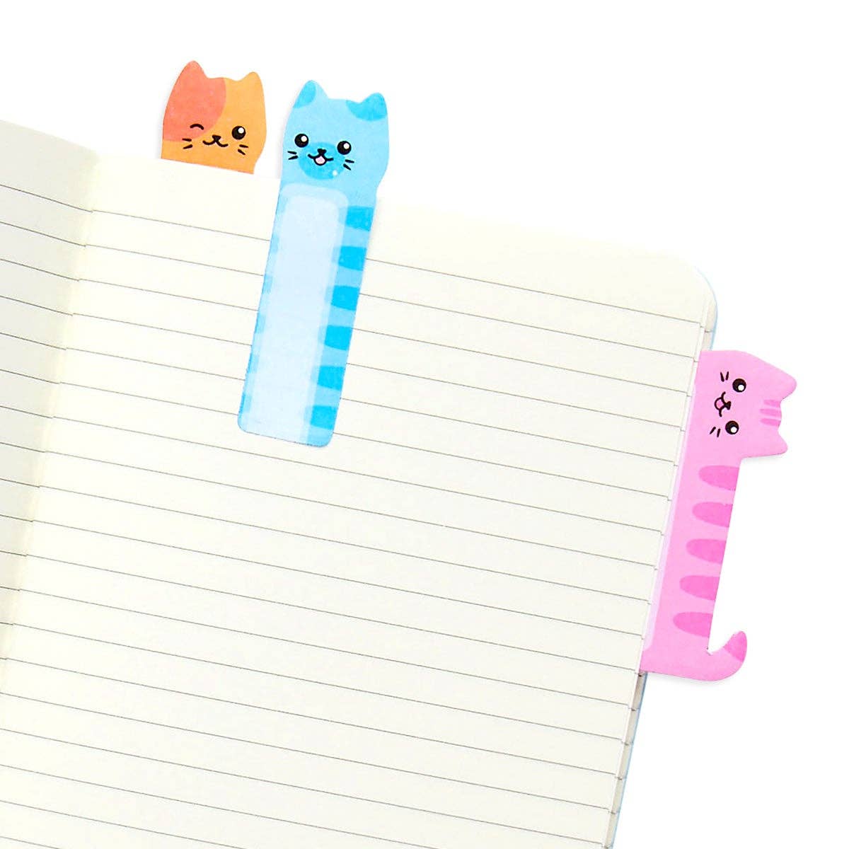 OOLY - Wholesale Sticky Notes - note Pals Sticky Tabs: Cat Parade - 1 Pack2