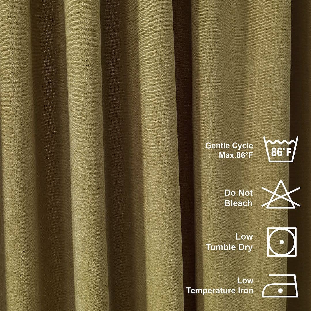 Bes Home Design - Wholesale Curtain - 100" Wide & Extra Long Matte Decorative Custom Size Curtain51