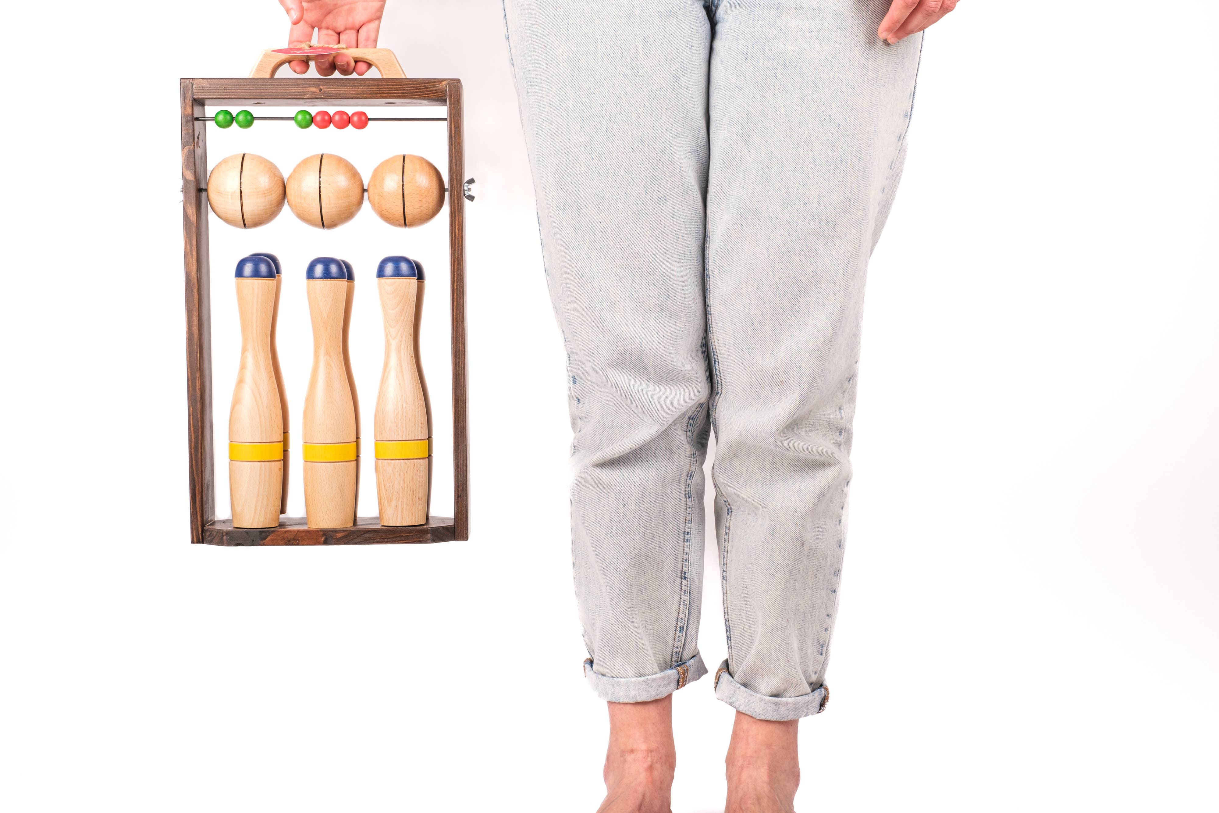 MORA PLAY - Wholesale Sporting Accessories - Bowling set with wooden frame7