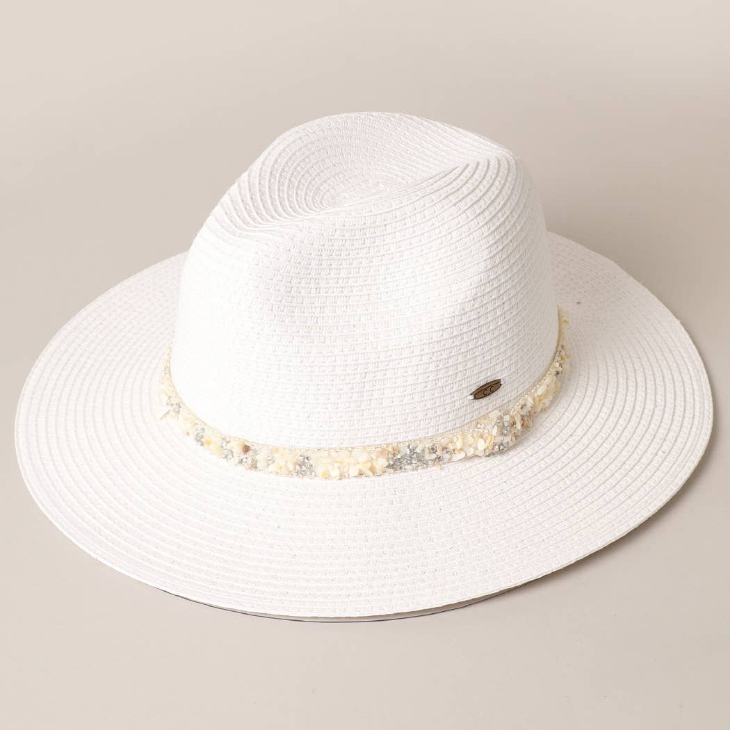 Fashion City - Wholesale Straw Hat - Women's - Paper Straw Panama Sun Hat6