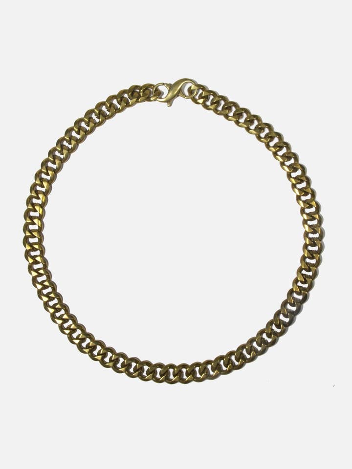 COLAR DE CORRENTE DE ELOS DE OURO por atacado de llayers