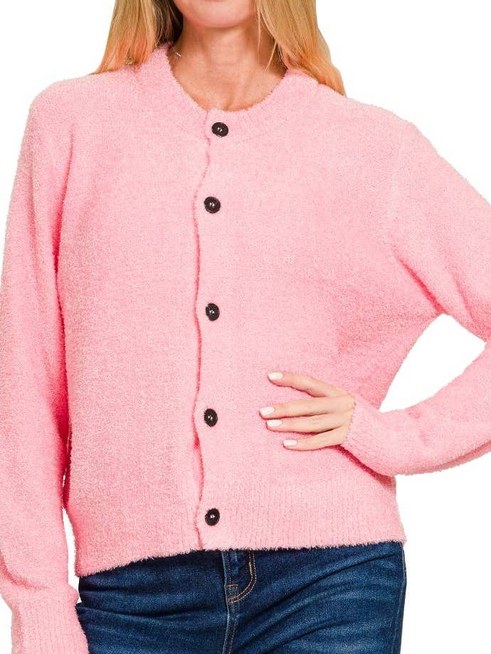 5 Button Sweater Cardigan for wholesale by Vanilla Monkey