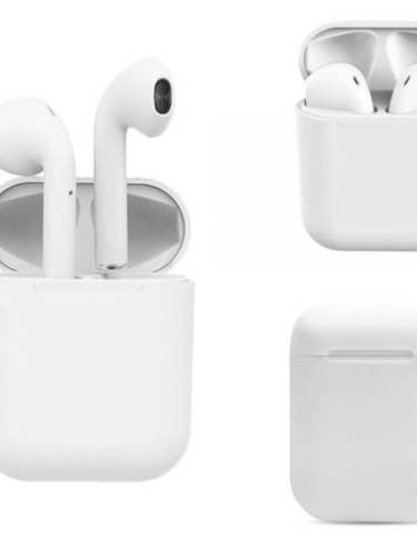 Macaron Earbuds - Weiß für den Großhandel von Lenawee Moda