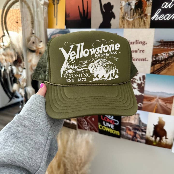 Hey Jude Graphic Tees - Wholesale Trucker Hat - Women's - Yellowstone Trucker Hat