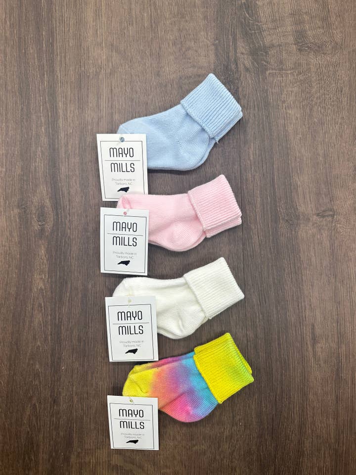 Baby Socks for wholesale by Mayo Mills