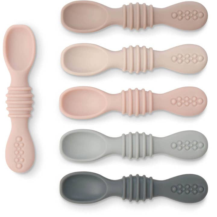 Natemia - Wholesale Feeding Set - Baby - Self-Feeding Silicone Spoons