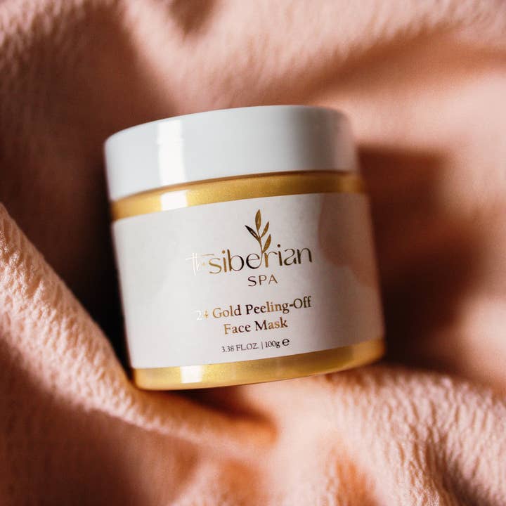 The Siberian Spa - Wholesale Skincare face mask - 24K Gold Peeling-Off Face Mask3