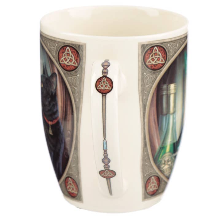 Puckator Ltd - Wholesale Coffee Mug - Lisa Parker Absinthe Cat Porcelain Mug
