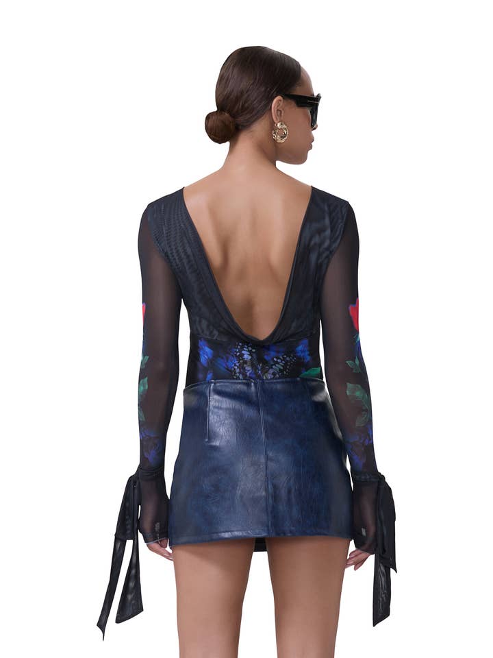 Beyla Top - Realism Rose for wholesale on Faire