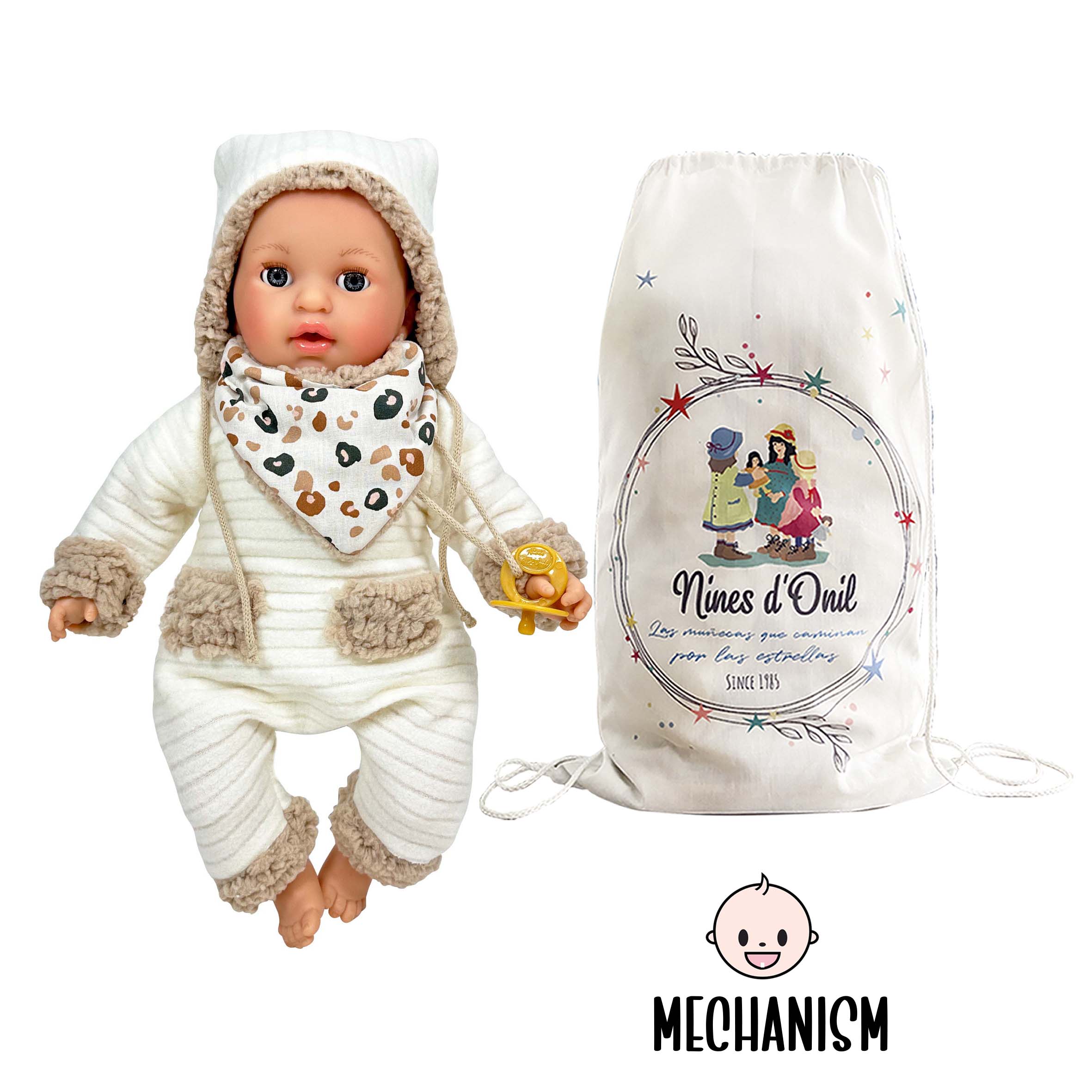 Nines Artesanals d'Onil Dolls – wholesale Doll – Kids – ALEX COZY BEIGE DOLL1