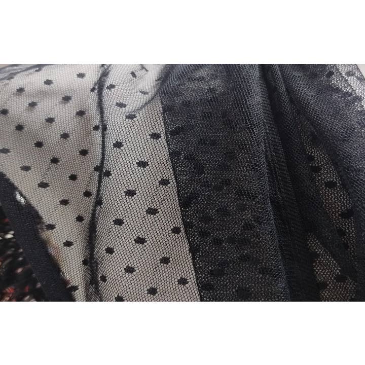 Susana Escribano - Wholesale Wrap - Women's - Flamenco shawl with plumeti fabric for women16