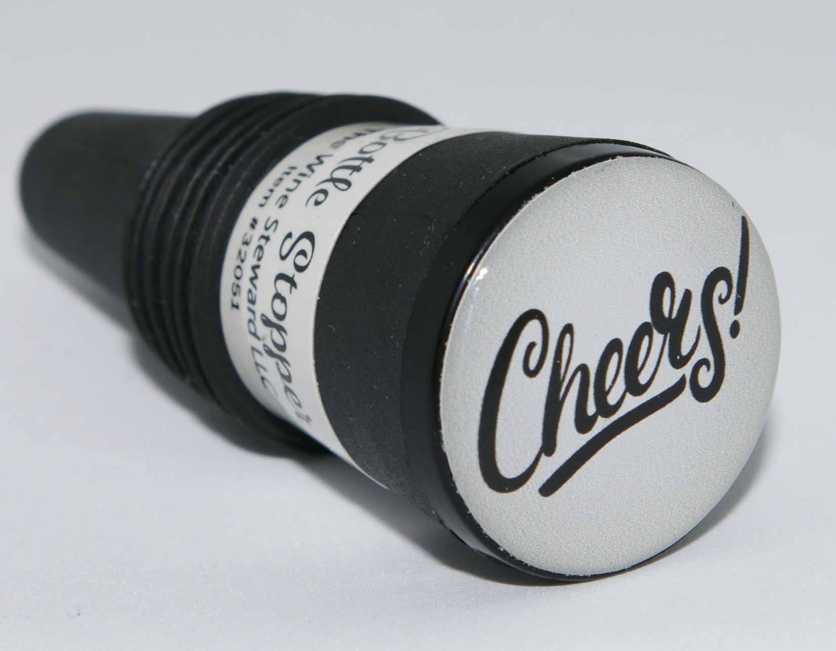 The Wine Steward LLC - Wholesale Wine Stopper - Cheers Bottle Stopper0