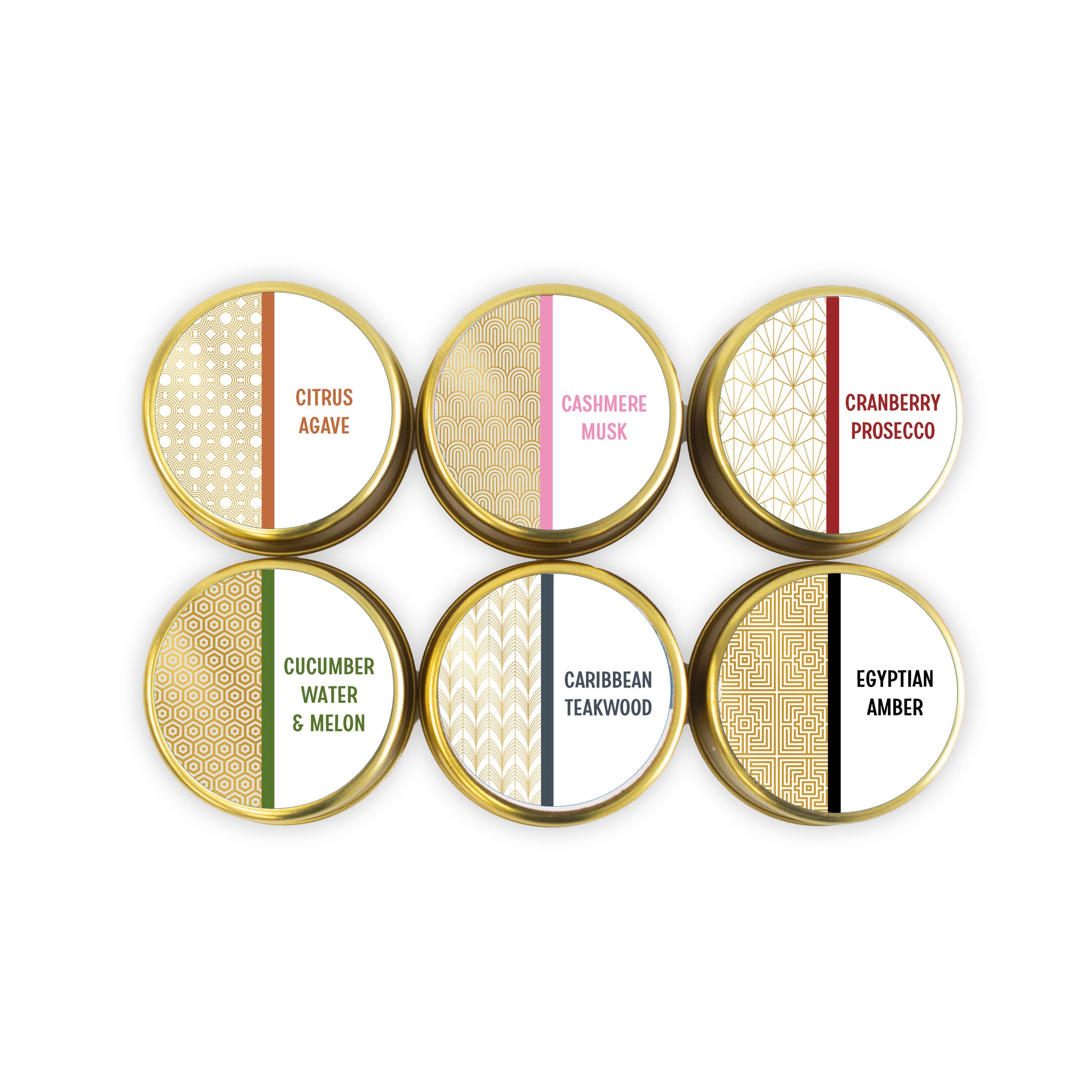 Mod Lounge Paper Company - Wholesale Travel Candles - Candle Collection Sample Pack 0