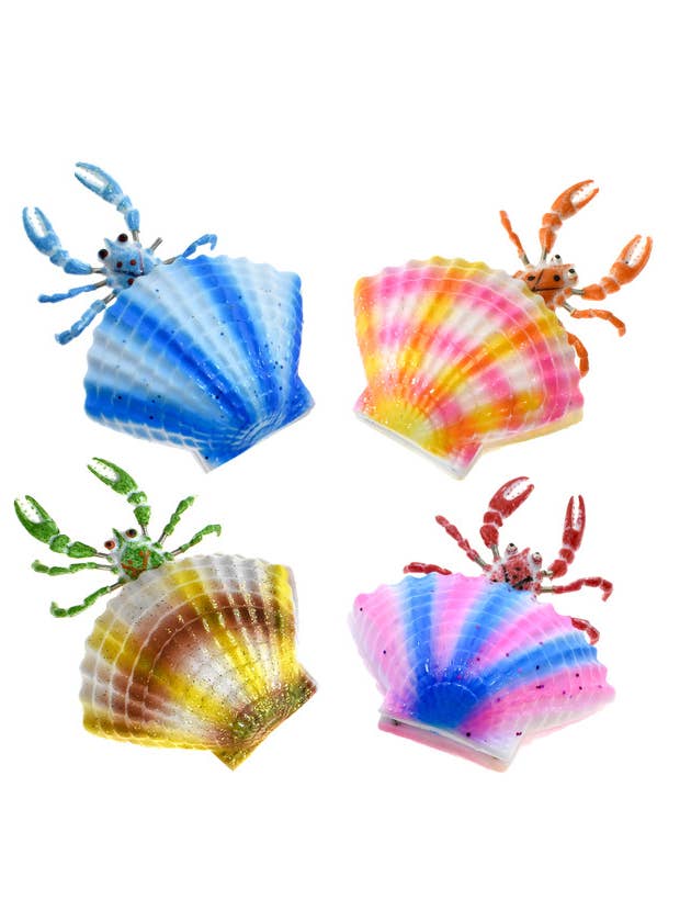 Hermit Crab With Shell Bobble Magnet for wholesale by DK Hawaii