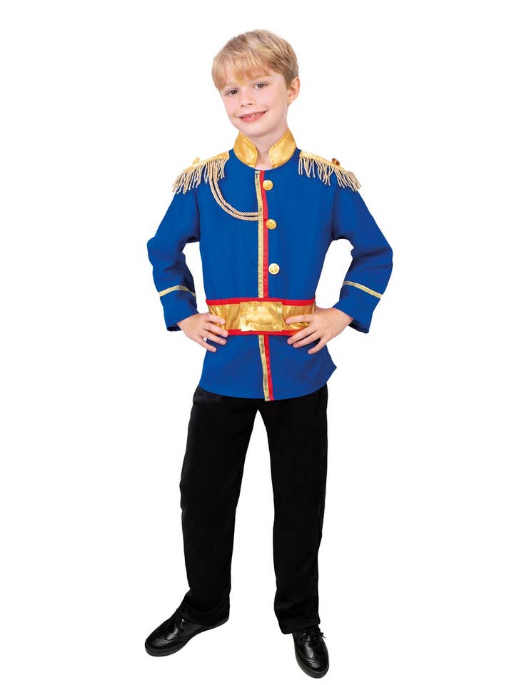 Costume prince charmant - bleu - enfant - 7/9 ans pour la vente par P'tit Clown