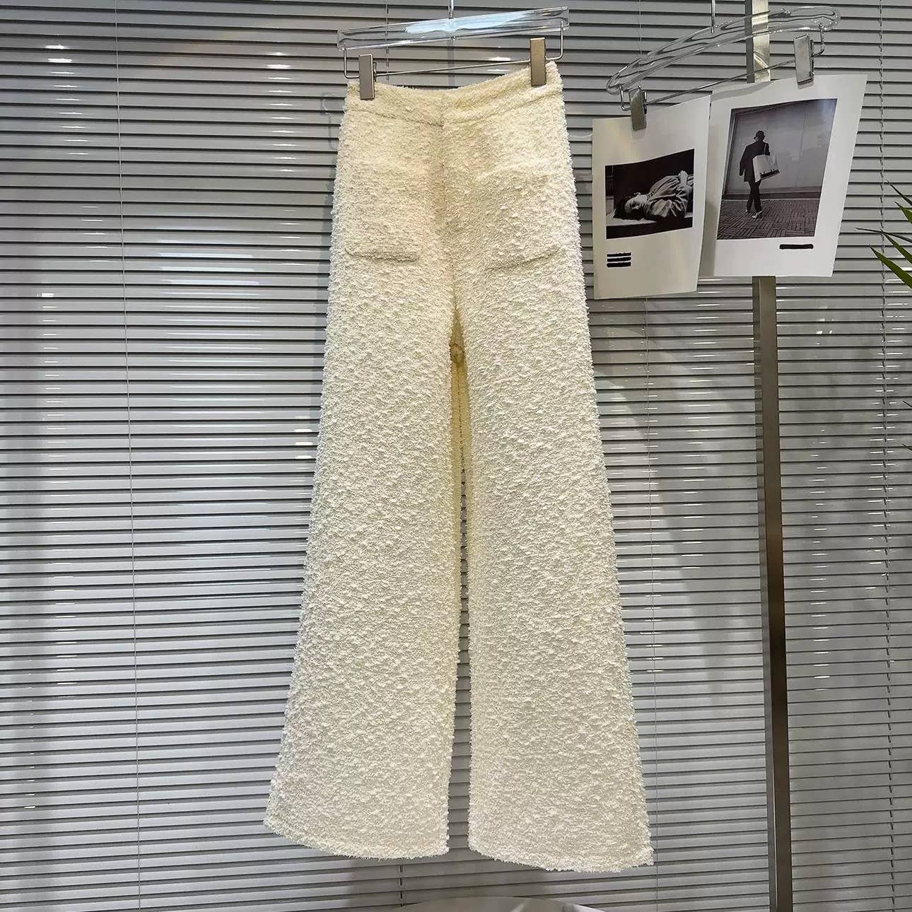 abrikos SET185Y Efterårstweed Kort Jakke & Skræddersyede Bukser Sæt for engroshandel på Faire6