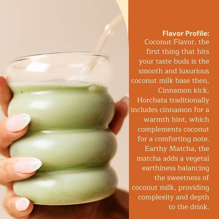 MÃra Matcha - Wholesale Health/Detox Tea - Coconut Horchata Matcha Latte Mix