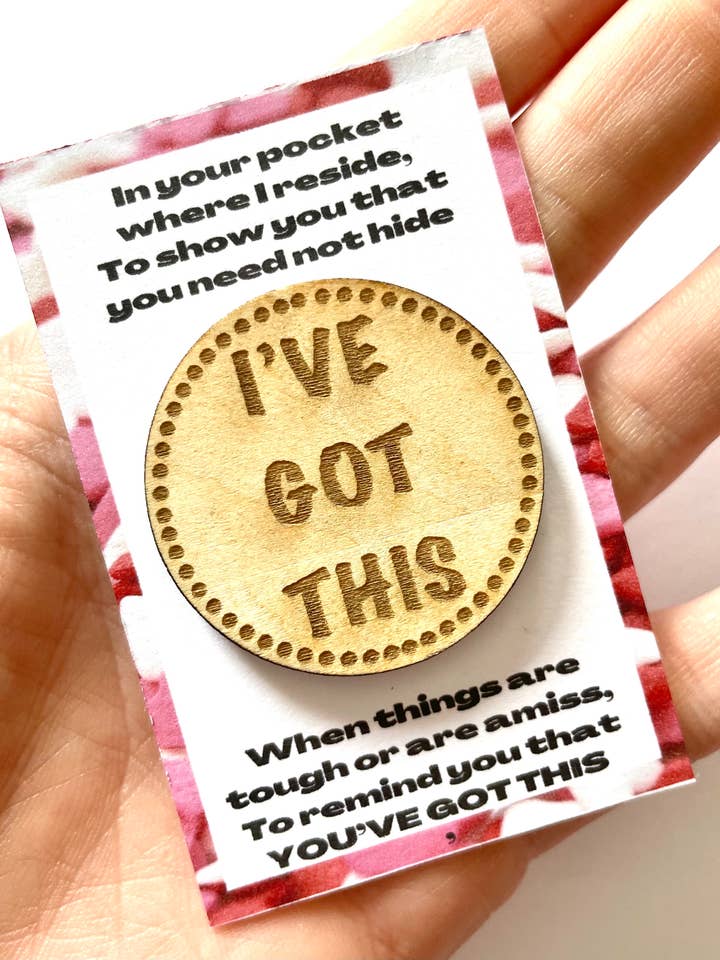 Pocket Umarmung, Positivitätsgeschenk, Positivitätszeichen, Empowering Gi für den Großhandel von Positivi-Ties