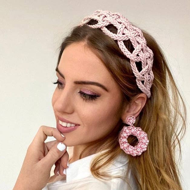 AXESSI - Wholesale Fashion Headband - Women's - Wide Weave Headband6