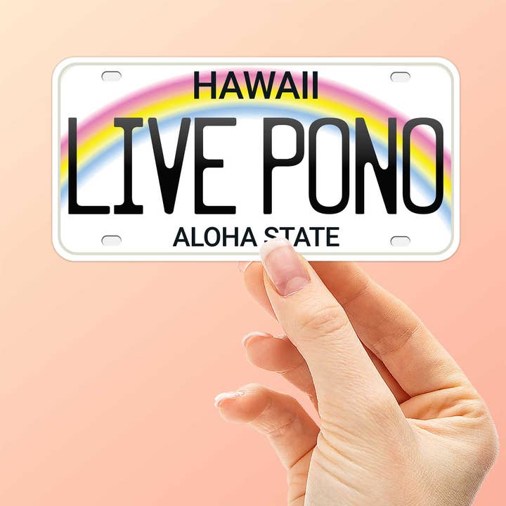 Sentinel Supply - Wholesale Sticker - Hawaii Stickers - Choose Your Hawaiian City or Phrase6