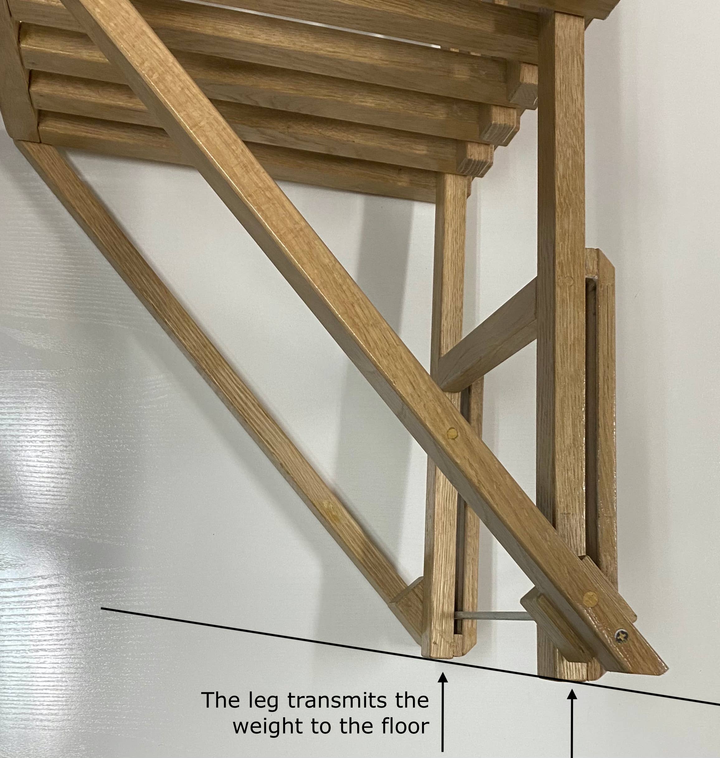 Soluciones De Espacio - Venta al por mayor Sillas - Silla plegable de pared6